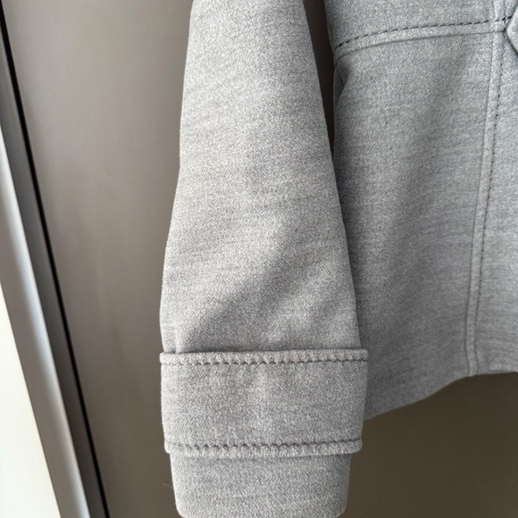 Grey Double Breasted Pea Coat - Picture 10 of 13